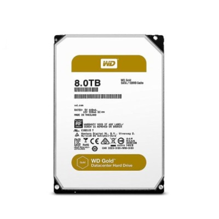 هارددیسک اینترنال وسترن دیجیتال مدل Gold WD8002FRYZ ظرفیت 8 ترابایت