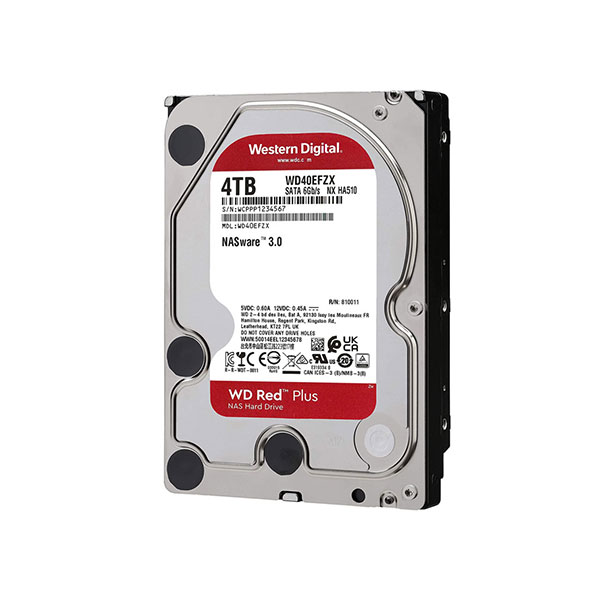 هارددیسک اینترنال وسترن دیجیتال مدل Red WD40EFRX ظرفیت 4 ترابایت