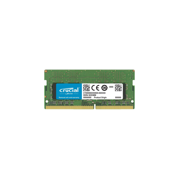 رم لپ تاپ DDR4 تک کاناله 3200 مگاهرتز CL22 کروشیال  ظرفیت 8 گیگابایت