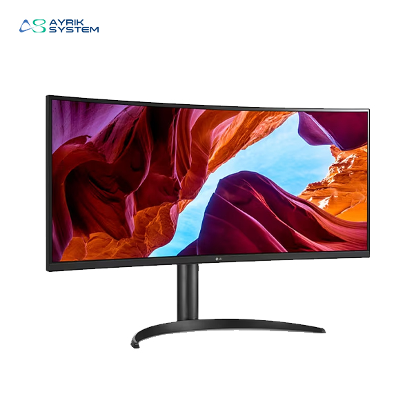 مانیتور مخصوص بازی ال جی مدل LG 34WQ75C B سایز 34 اینچ منحنی ا LG 34WQ75C B 34 inch Gaming Curved Monitor
