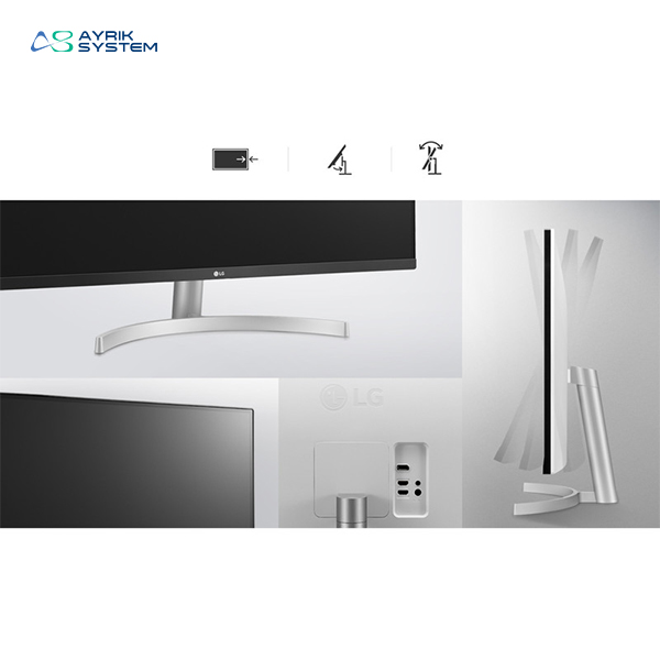 مانیتور ال جی مدل 32UN500-W سایز 32 اینچ