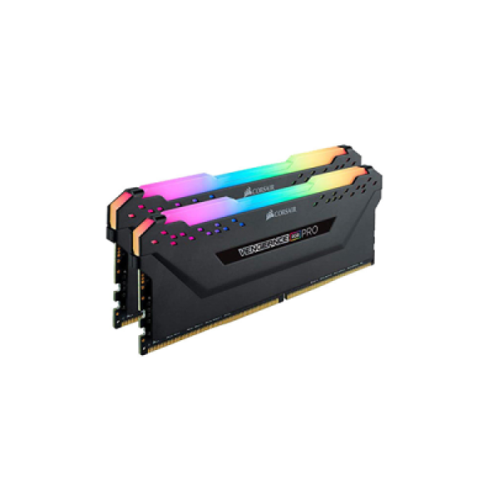 رم کامپیوتر DDR4 دو کاناله 3600 مگاهرتز CL18 کورسیر مدل VENGEANCE RGB PRO ظرفیت (2×16)32 گیگابایت