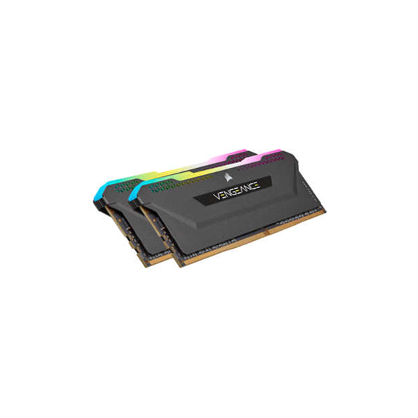 رم کامپیوتر DDR4 دو کاناله 3600 مگاهرتز CL18 کورسیر مدل VENGEANCE RGB PRO ظرفیت (2×16)32 گیگابایت