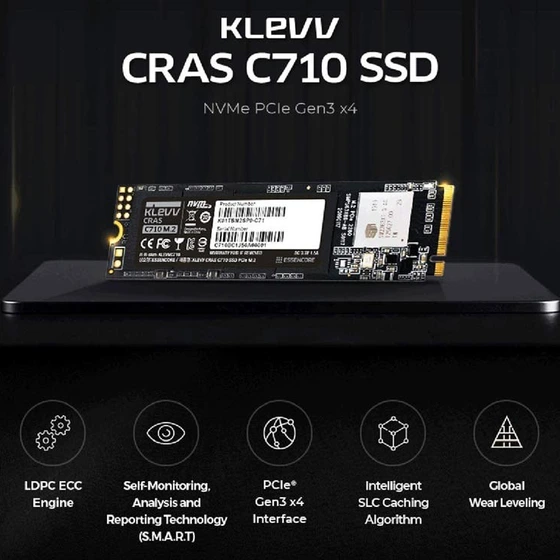 اس اس دی اینترنال M.2 NVMe 2280 کلوو مدل C710 ظرفیت 256 گیگابایت 