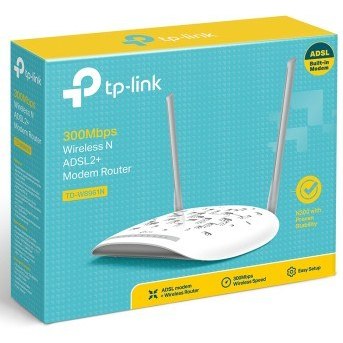مودم روتر ADSL2 Plus بی‌سیم N300 تی پی-لینک مدل TD-W8961N_V1