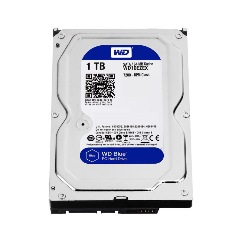 هارد اینترنال وسترن دیجیتال ظرفیت 1 ترابایت مدل Blue