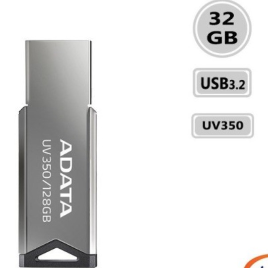 فلش مموری ای دیتا مدل UV350 USB3.2 ظرفیت 32 گیگابایت