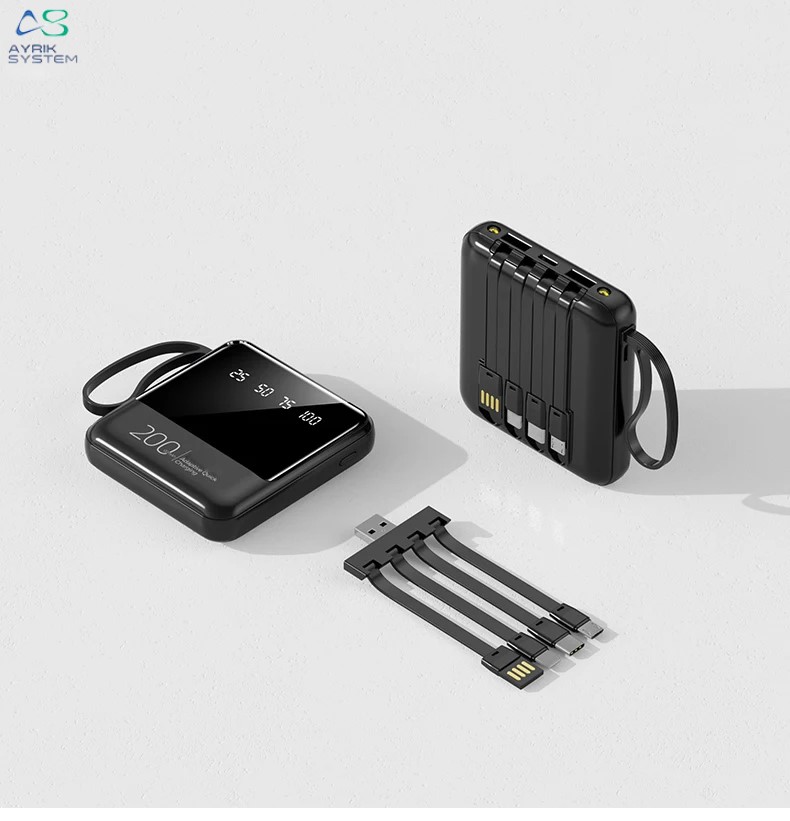 پاوربانک OEM مدل A1 با ظرفیت 10000میلی آمپر ساعت