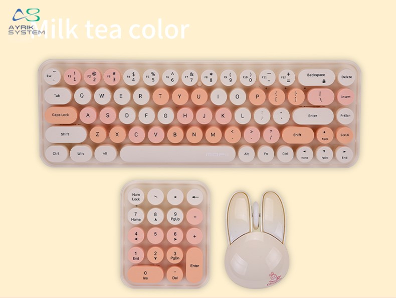 کیبورد و ماوس بی سیم مافی مدل i max