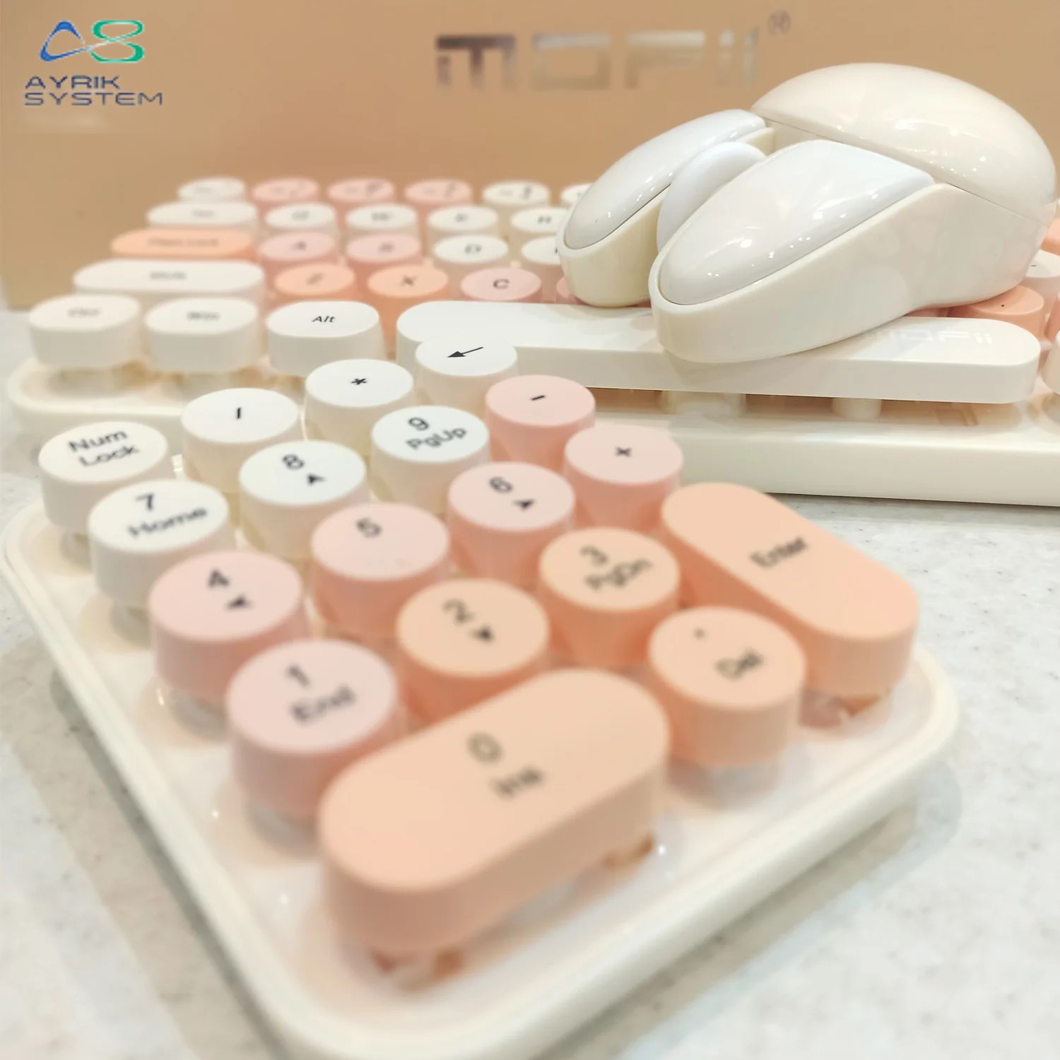 کیبورد و ماوس بی سیم مافی مدل i max