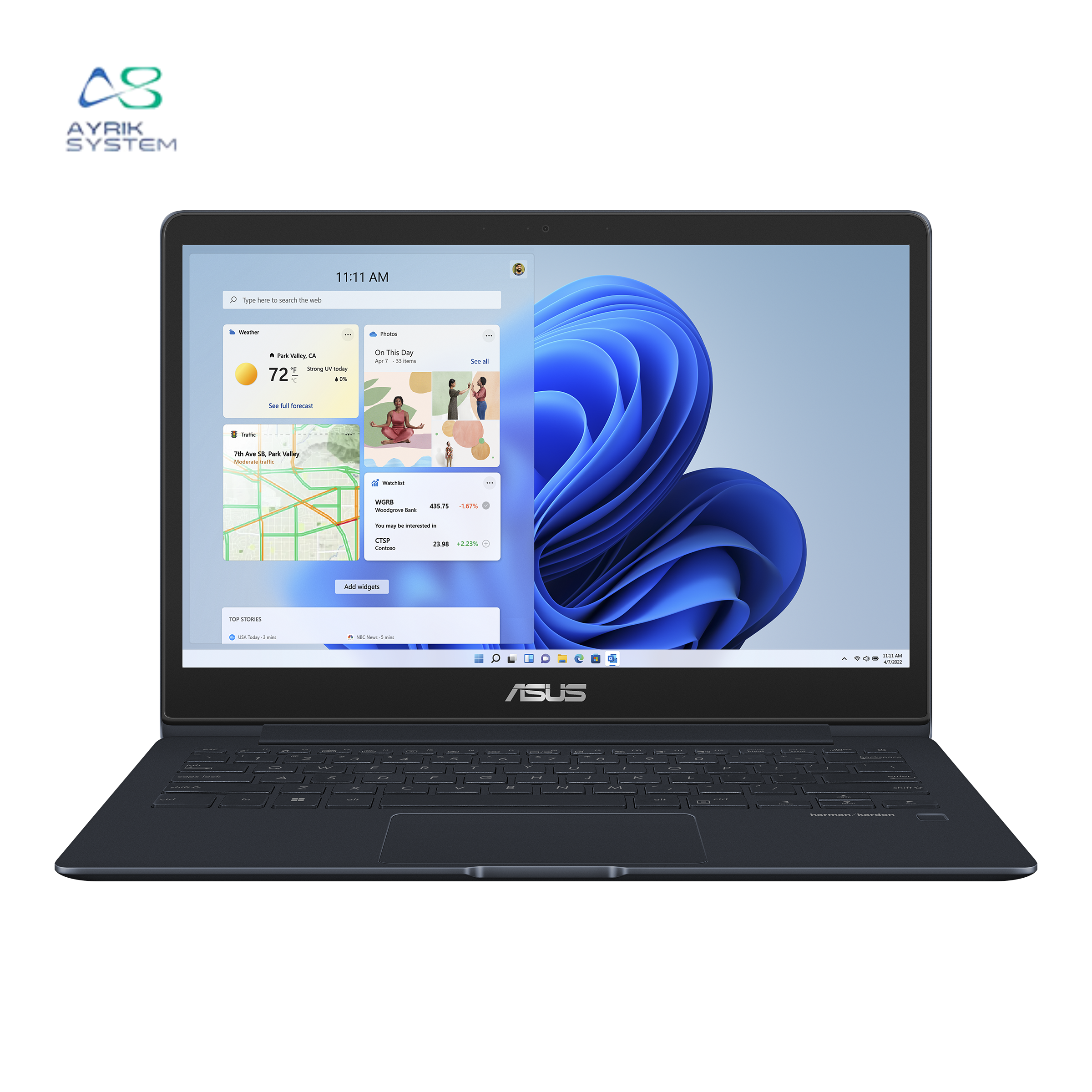 لپ تاپ ایسوس Asus ZenBook UX331FN  i7(8665U) 16GB DDR4 512SSD  Intel UHD  GeForce MX150 2GB 