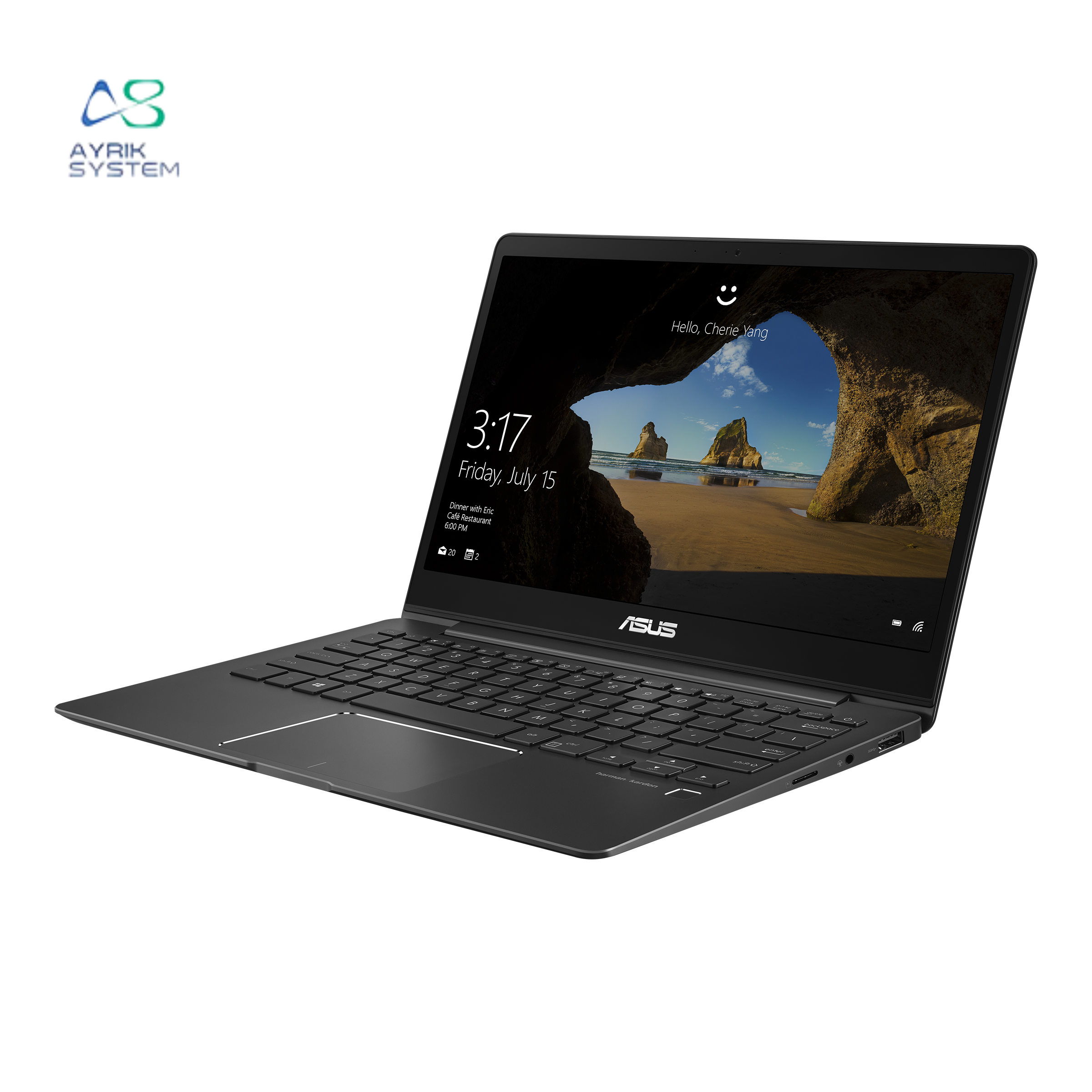 لپ تاپ ایسوس Asus ZenBook UX331FN  i7(8665U) 16GB DDR4 512SSD  Intel UHD  GeForce MX150 2GB 