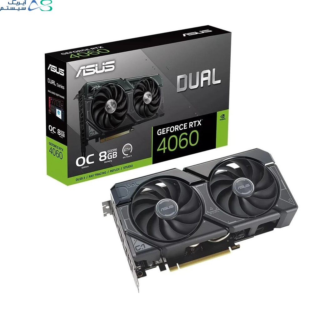 کارت گرافیک ایسوس مدل Dual GeForce RTX 4060 OC Edition 8GB GDDR6