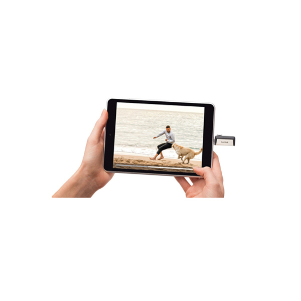 فلش مموری سن دیسک مدل Ultra Dual Drive USB Type-C ظرفیت 64 گیگابایت