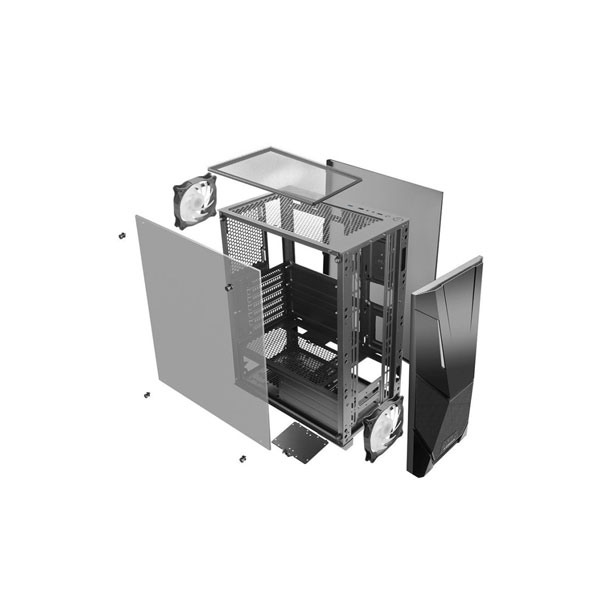 کیس کامپیوتر گرین مدل Aria